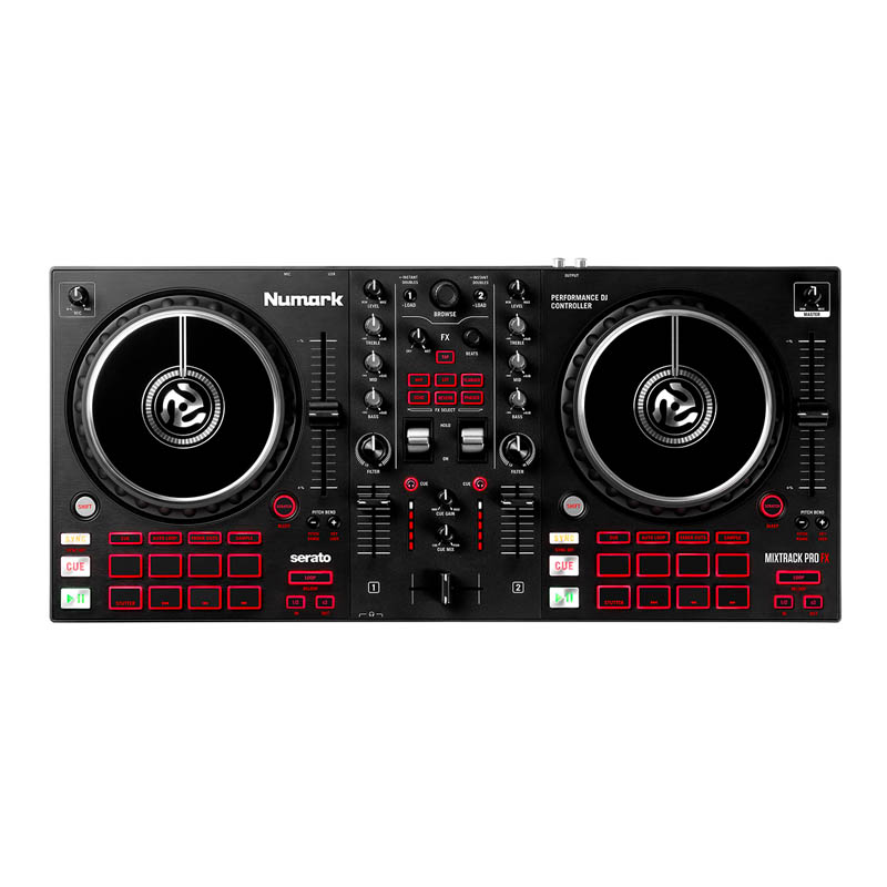 Bàn DJ Numark Mixtrack Pro FX, Kết nối máy tính, 2 kênh, Serato DJ, 2.4kg, Mới Bàn DJ Numark Mixtrack Pro FX, Kết nối máy tính, 2 kênh, Serato DJ, 2.4kg, Mới
