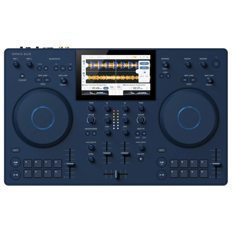 Bàn DJ AlphaTheta Omnis Duo, 2 kênh, Pin 5h, USB, Rekordbox DJ, Bluetooth Bàn DJ AlphaTheta Omnis Duo, 2 kênh, Pin 5h, USB, Rekordbox DJ, Bluetooth