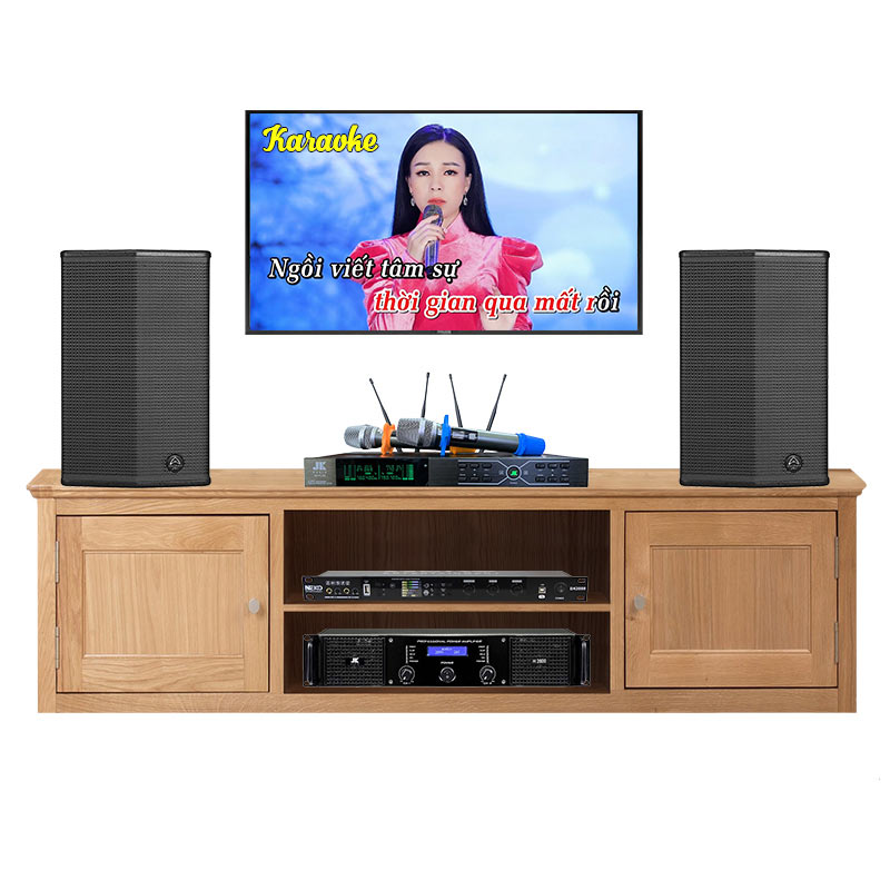 Dàn Karaoke Wharfedale KH63 ( Wharfedale Sigma X12, Neko DK2000, Công suất, micro) Dàn Karaoke Wharfedale KH63 ( Wharfedale Sigma X12, Neko DK2000, Công suất, micro)