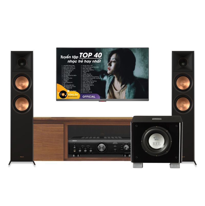 Dàn Nghe Nhạc 2.1 Klipsch, Denon NN63 (Klipsch RP6000F II, Denon PMA900HNE, Sub Rel T7X) Dàn Nghe Nhạc 2.1 Klipsch, Denon NN63 (Klipsch RP6000F II, Denon PMA900HNE, Sub Rel T7X)