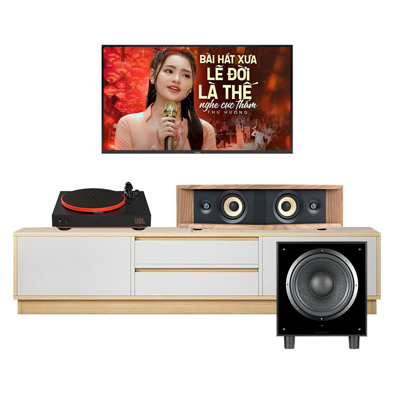 Dàn nghe nhạc JBL NH12 (JBL L42ms Music System, JBL Spinner BT, Wharfedale SW12) Dàn nghe nhạc JBL NH12 (JBL L42ms Music System, JBL Spinner BT, Wharfedale SW12)