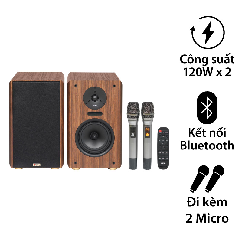Dàn loa Kadma BS36i (Công suất 240W, Đi Kèm 2 mic, điều khiển, Bluetooth, Optical, Echo) Dàn loa Kadma BS36i (Công suất 240W, Đi Kèm 2 mic, điều khiển, Bluetooth, Optical, Echo)