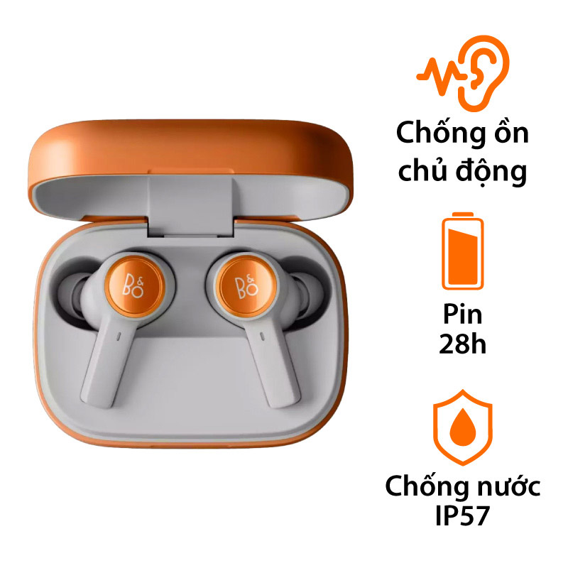 Tai nghe B&O Beoplay Eleven (Không Dây, Chống Ồn Chủ Động, Pin 28 Giờ, IP57, Bluetooth 5.2) Tai nghe B&O Beoplay Eleven (Không Dây, Chống Ồn Chủ Động, Pin 28 Giờ, IP57, Bluetooth 5.2)